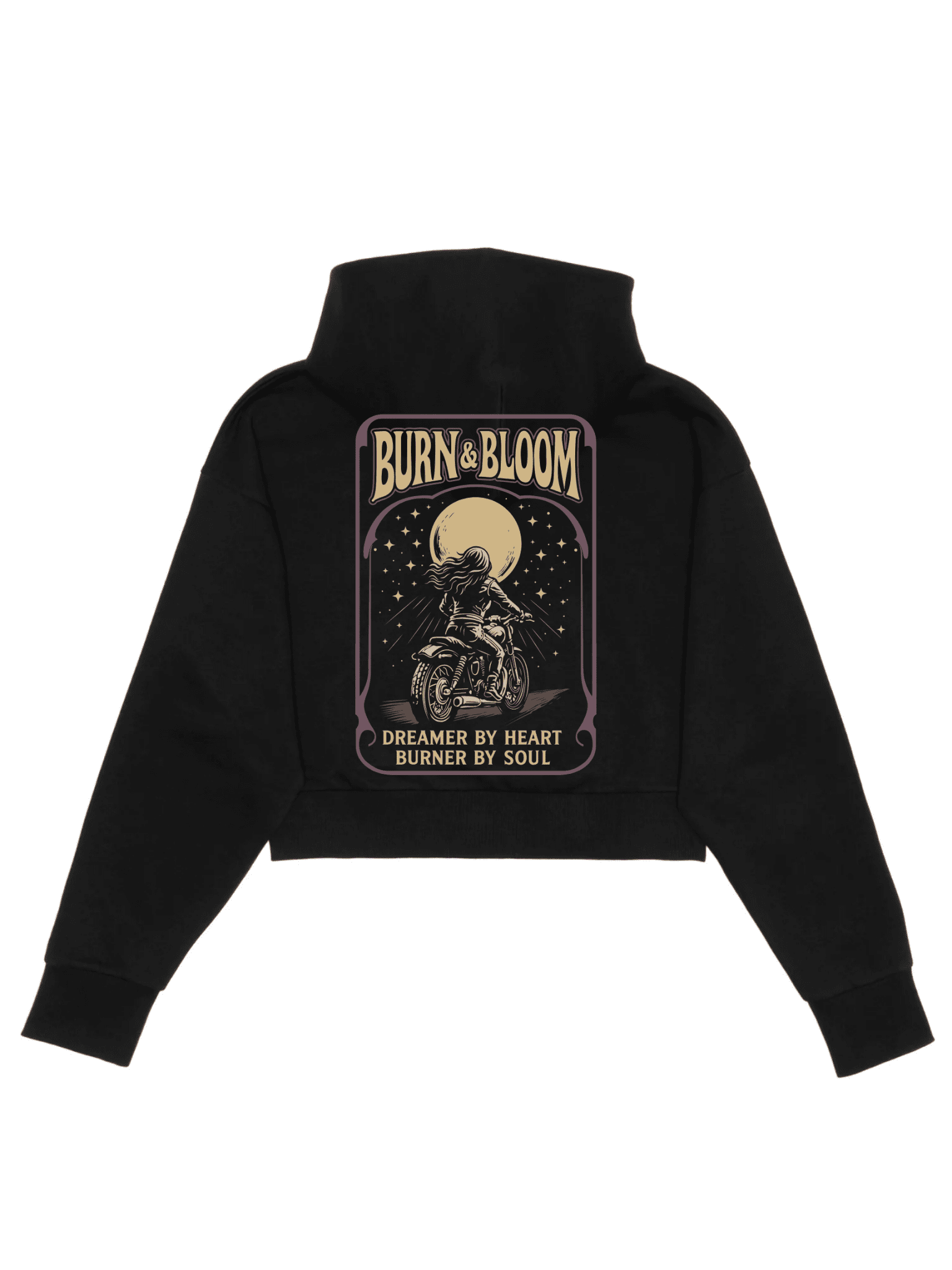 THE DREAMER HOODIE ½ Zipproduct_name by shop_name is a women biker - inspired product_type designed for comfort, freedom, and everyday wear. Inspired by the motorcycle world, women crew energy, and pe